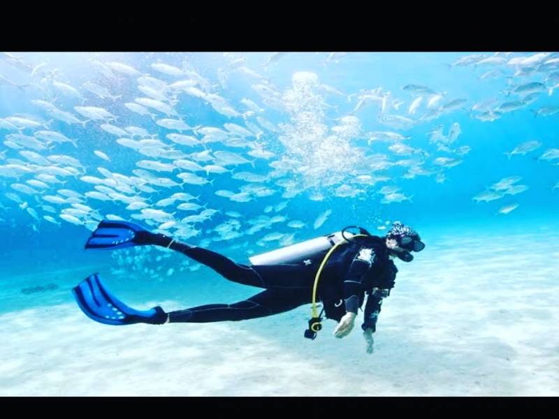 Scuba Diving At Grand Island Goa