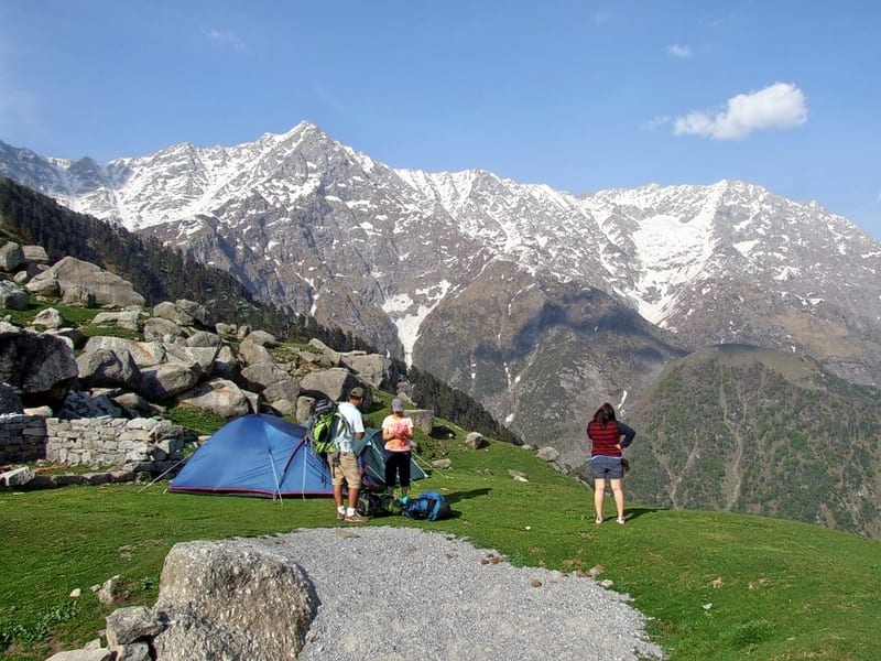 Snow Line Trek In Himachal Pradesh