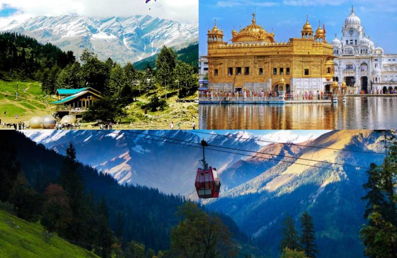 9N 10D Himachal Full Package With Amritsar