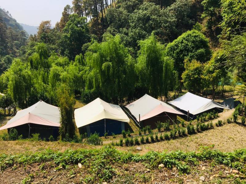 CAMPING IN BEAUTIFUL HEAVENS NAINITAL TOUR BY CAB FOR 1N 2D