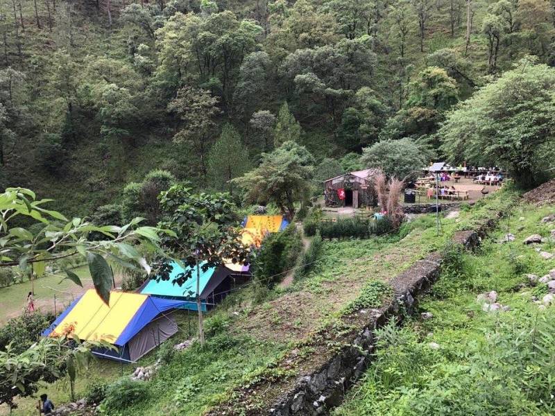 CAMPING IN BEAUTIFUL HEAVENS NAINITAL TOUR BY CAB FOR 1N 2D