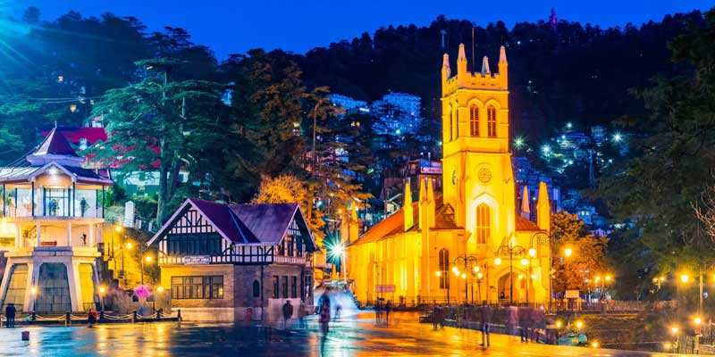 Chandigarh To Majestic Shimla Tour 3Night