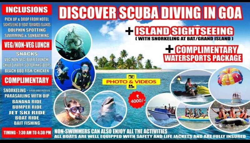 Grand Island With Scuba Diving+Water Sports Tour