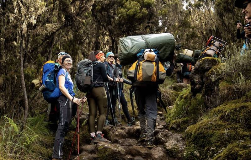 8-Day Lemosho Route Trekking