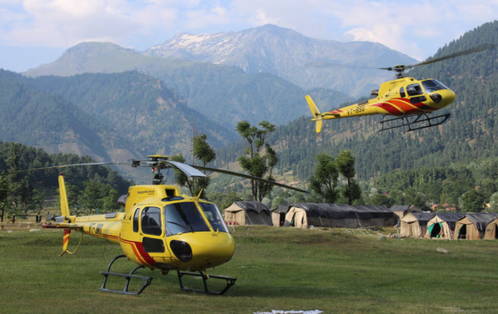 Amarnath Darshan by Helicopter Tour Package from Srinagar