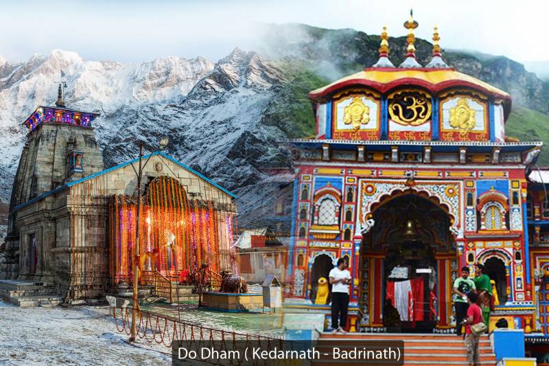 Do Dham Package With Kedarnath Stay Ex - Delhi 7N 8D