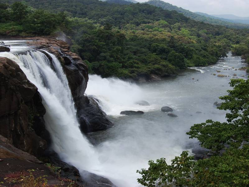 Kerala's Amazing Water Falls And Landscapes