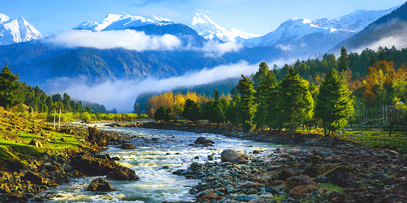 5 Nights and 6 Days Amazing Kashmir Holiday Package Cost Minimum 2 Persons