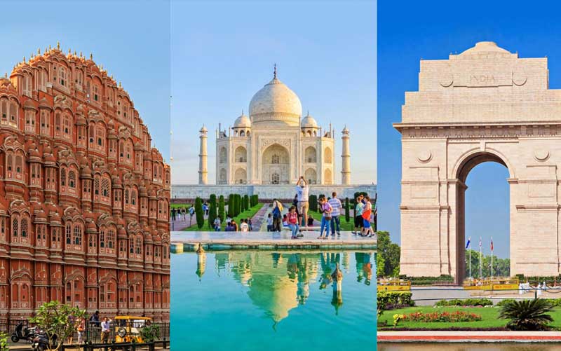 5N 6D Golden Triangle Tour - Delhi - Agra - Jaipur Image