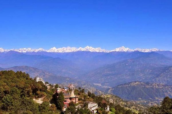 Twin Valley With Roof Of Himalaya Nagarkot 6 Days