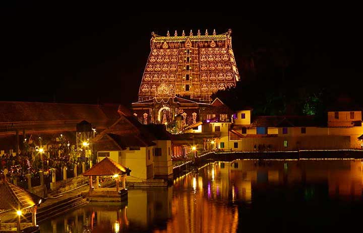 1 Night / 2 Dyas Nirmalya Darshan - Sree Padmanabha Swamy Temple With Azhimala Shiva Temple