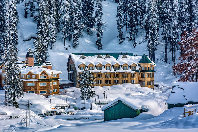 Kashmir In Winters Image