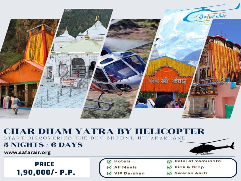 Char Dham Yatra By Helicopter Image