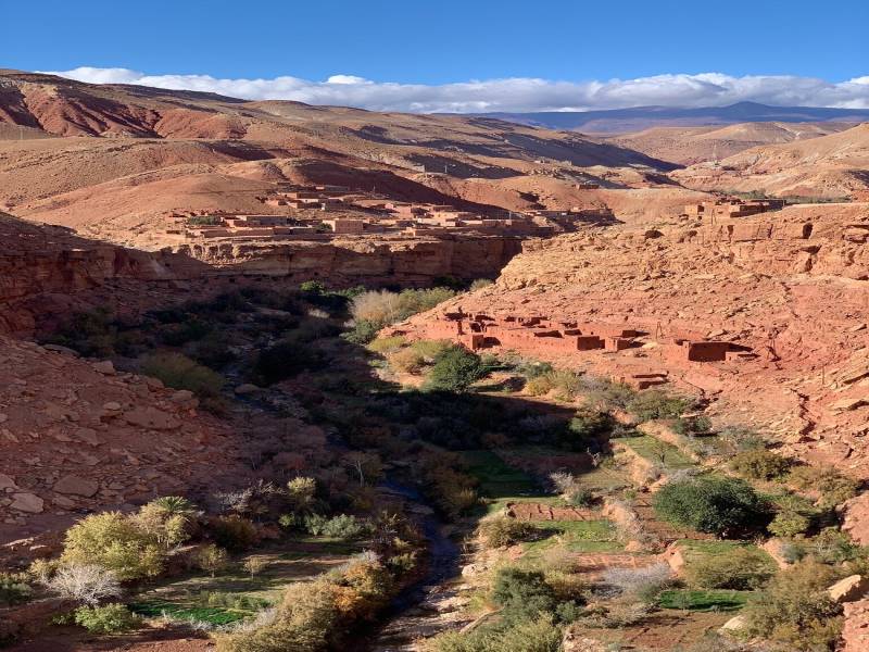 The Sahara Desert in Morocco with Caravan Saray