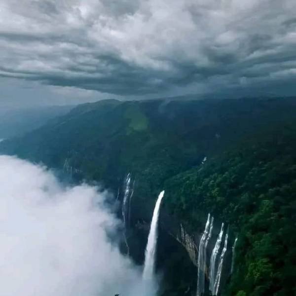 5d - 4n Memorable Meghalaya Adventure Honeymoon Package Tour Riverside Night Camp and Bonfire