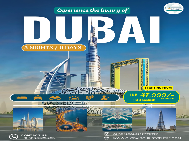 5 Nights 6 Days Dubai Special