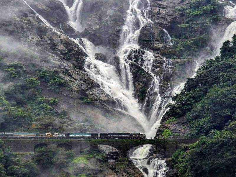 5 Nights 6 Days Goa Dudhsagar Waterfall Tour Package