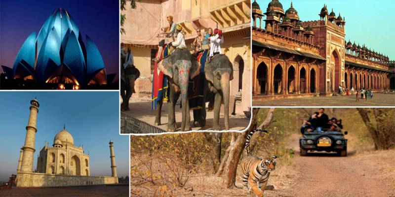 7N - 8D Golden Triangle Tour With Ranthambore