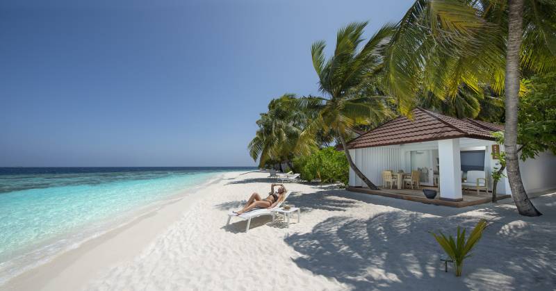 2 Nights Beach Villa & 1 Night Water Villa Maldives all Inclusive Package