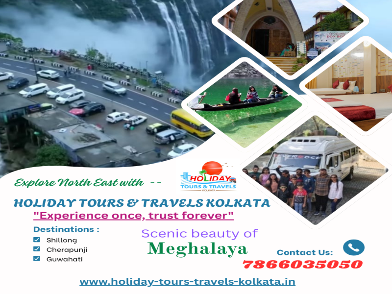 Shillong- Cherrapunji- Guwahati Tour Of 5 Nights 6 Days
