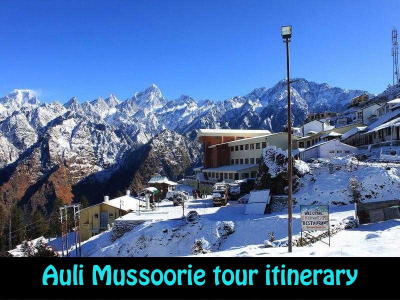5 Days Auli - Mussoorie Tour Package