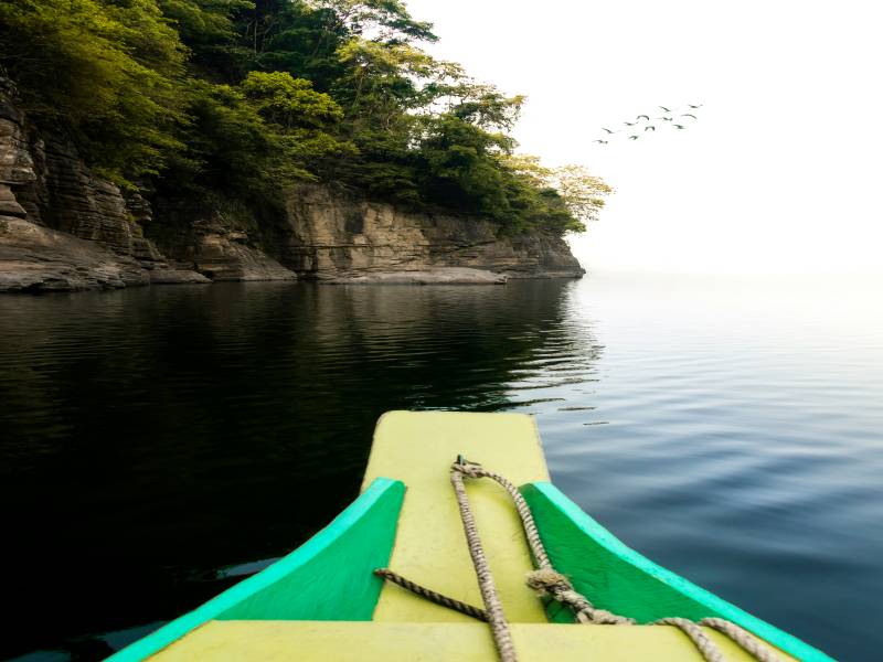 Camping at Dawki Shnongpdeng