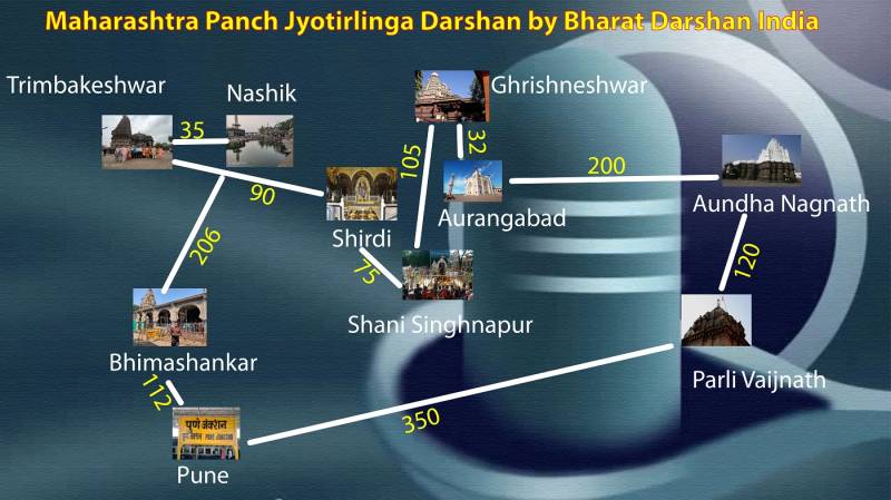 Panch Jyotirlinga Darshan with Shirdi and Shani Shingnapur Package