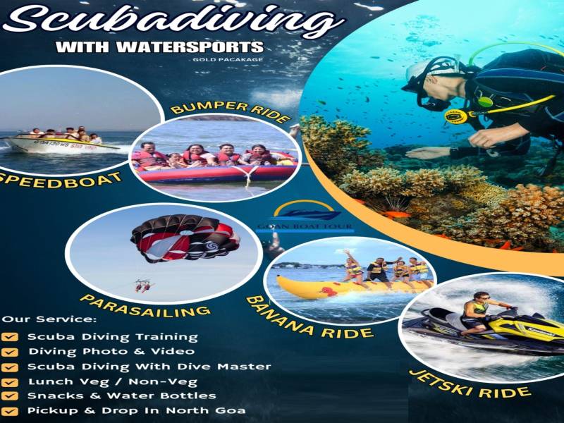 One Day Goa - Scuba Diving With Water Sports Tour