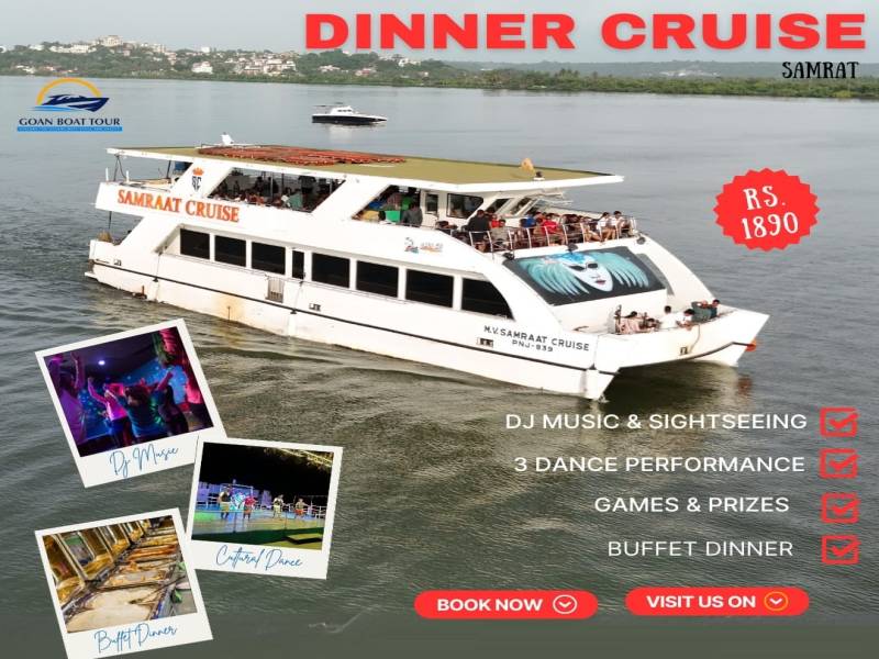 One Day Goa Package - Samrat Dinner Cruise Image