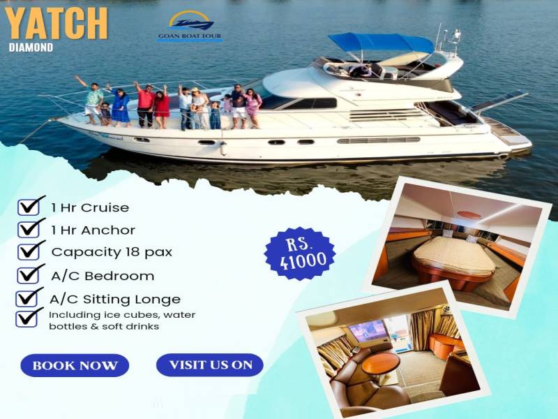 One Day Goa - Diamond Yacht Package Image