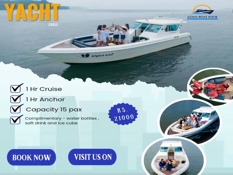 One Day Goa - Eagle Yacht Tour