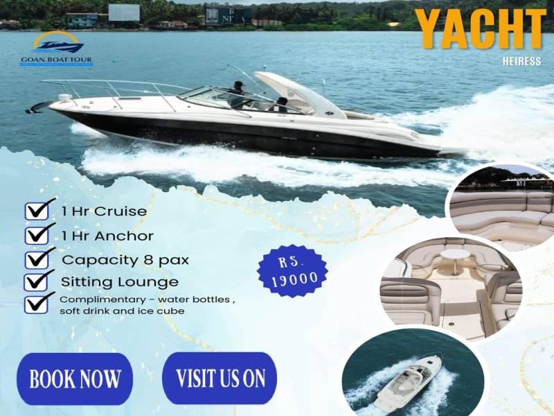 One Day Goa - Heiress Yacht Tour