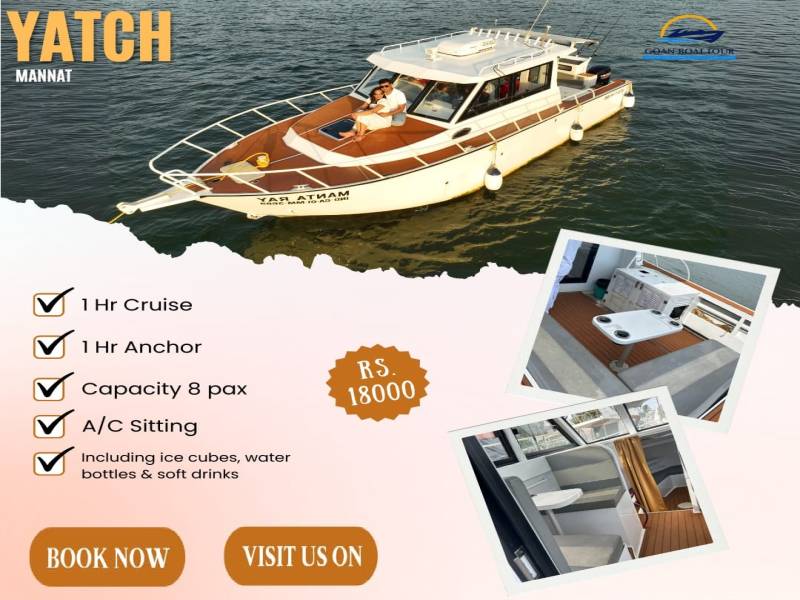 One Day Goa - Mannat Yacht Tour Image