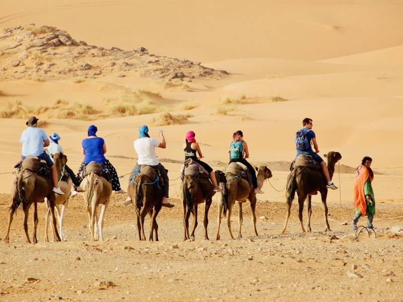 Marrakech Agafay Desert Tour with Dinner and Camel ride sunset