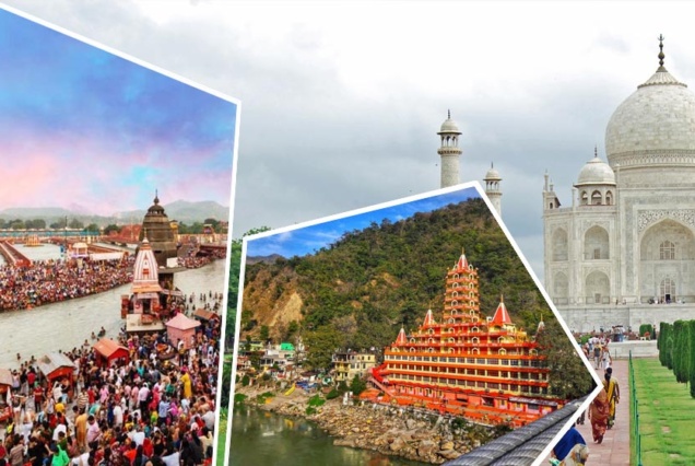 7N - 8D Golden Triangle With Haridwar - Rishikesh Tour