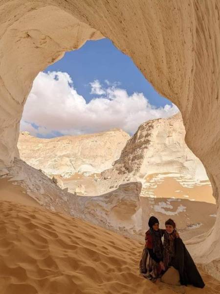 Private Overnight Camping in White & Black desert