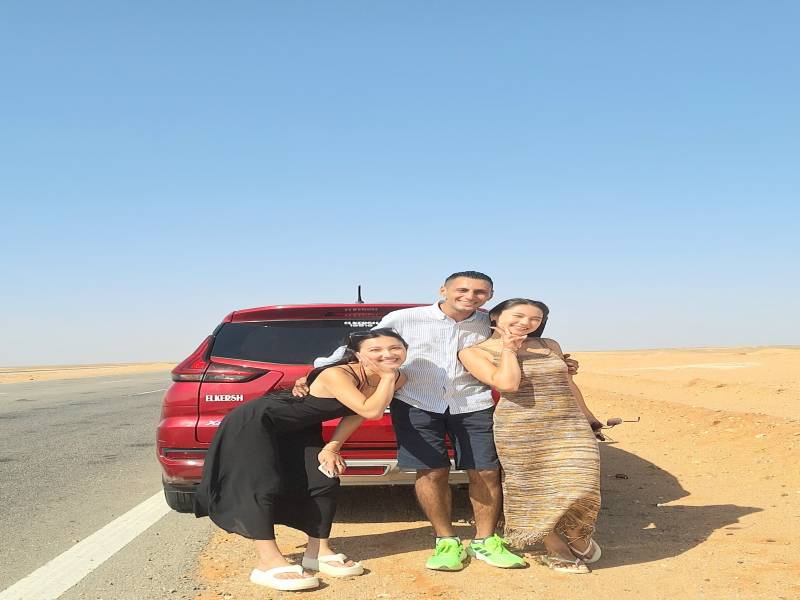 Private Overnight Camping in White & Black desert