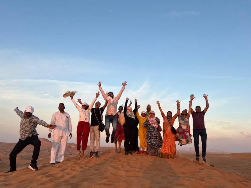 Dubai Evening Desert Safari With BBQ Dinner at Desert Point Image