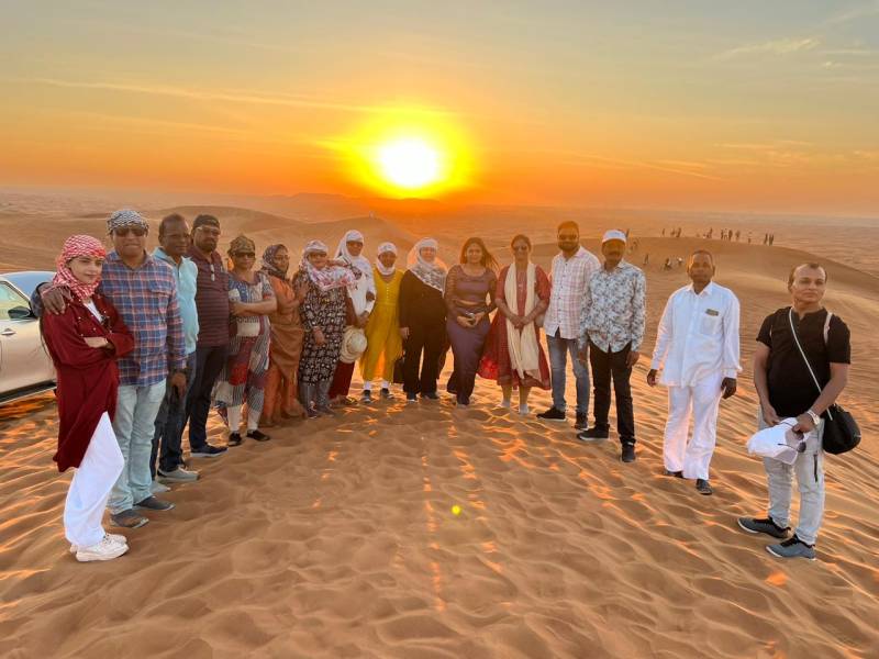 Dubai Evening Desert Safari With BBQ Dinner at Desert Point