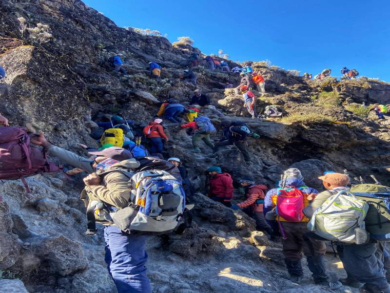 7 - Days Machame Route - Kilimanjaro Trekking