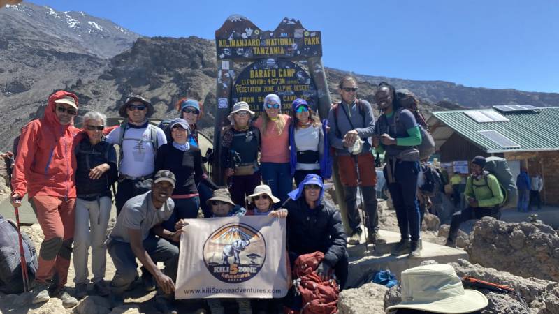 7 Days Kilimanjaro Trekking Via Machame Route