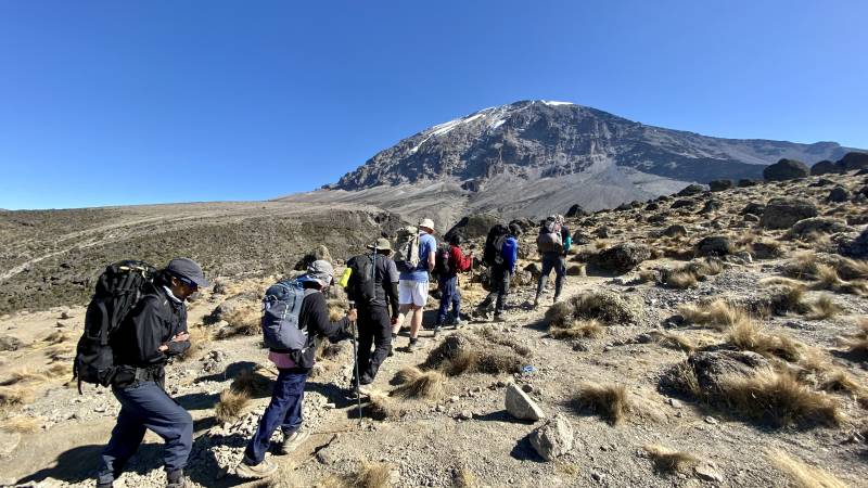 7 Days Kilimanjaro Trekking Via Machame Route