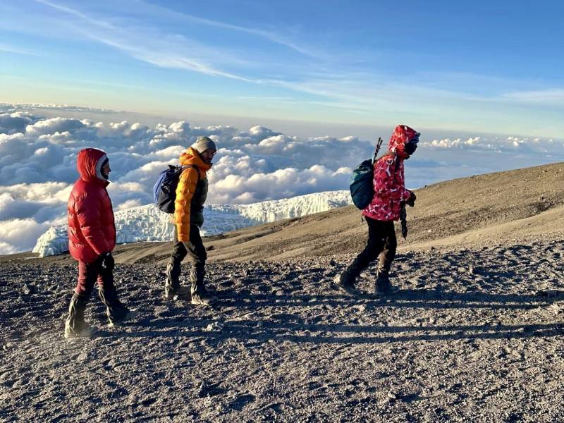 8 Days Kilimanjaro Trekking Via Lemosho Route