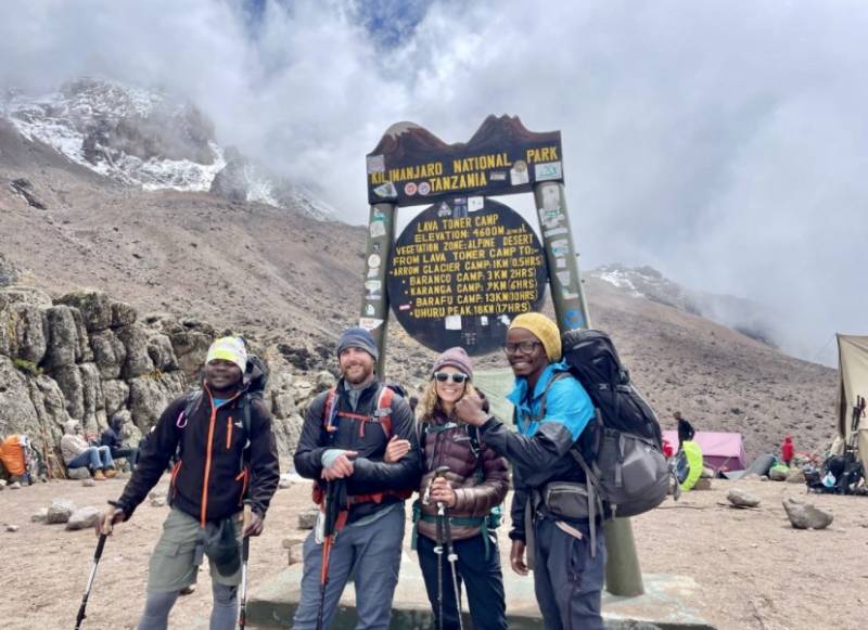 8 Days Kilimanjaro Trekking Via Lemosho Route