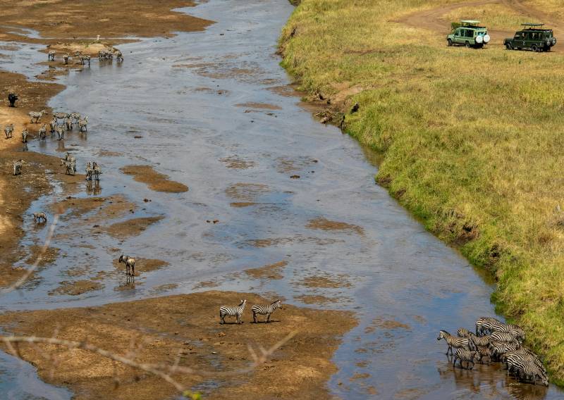 5 Nights, 6 days Amboseli NP, Masai Mara NR and Lake Nakuru NP Mid-range Tour