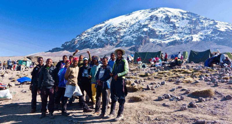 8 Days Kilimanjaro Climb Machame Route Tour Image