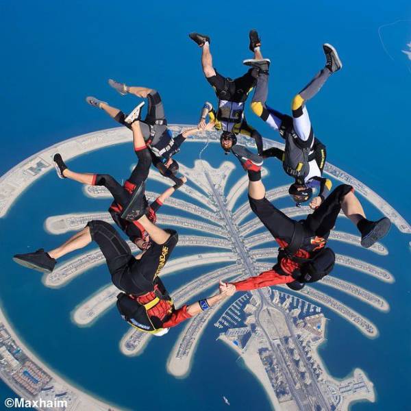 Sky Dive Adventure At Dubai Tour