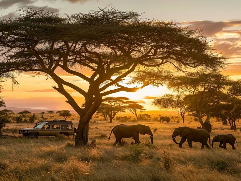 6-Day Tarangire, Serengeti, Ngorongoro Crater Trip