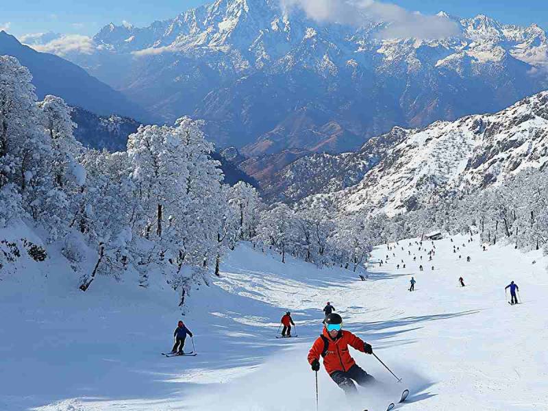 10D Rishikesh - Auli - Mussoorie - Corbett - Nainital Tour