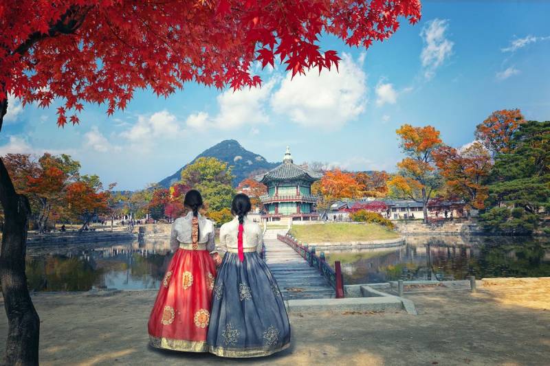 Beautiful Korea at Autumn